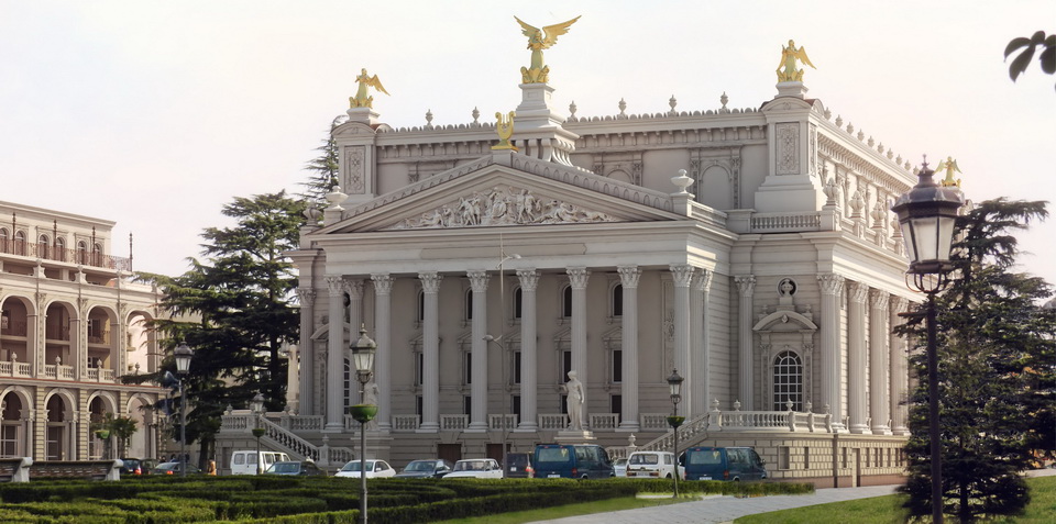 Reconstruction of the theater in the city of Batumi, Georgia
